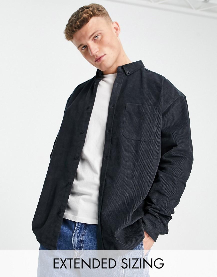 ASOS DESIGN 90s oversized cord shirt Product Image