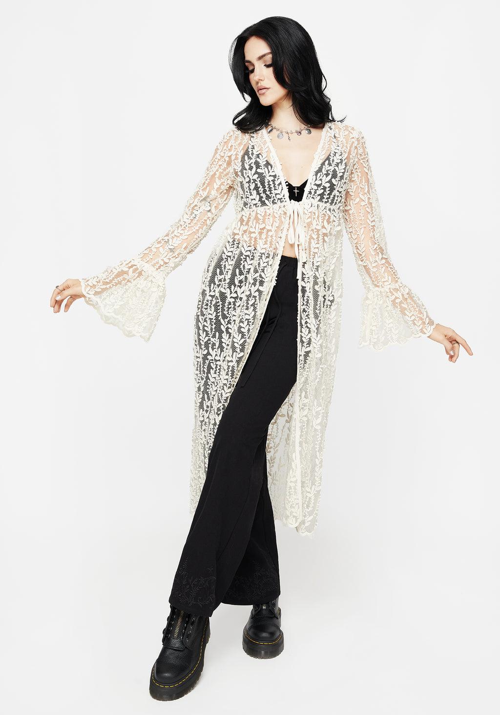 Evangeline Lace Kimono Product Image