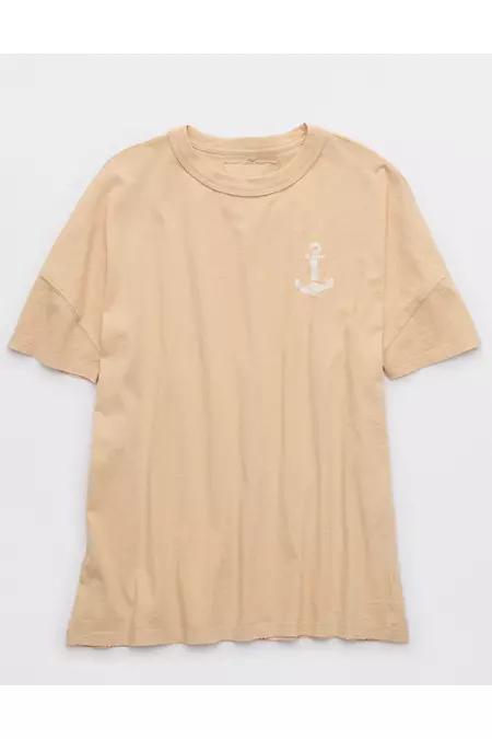 Aerie Oversized Crew Boyfriend T-Shirt Women's Product Image