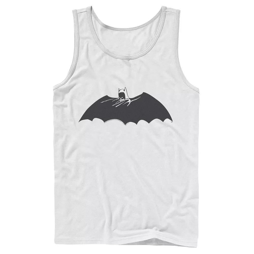 Men's DC Comics Batman Side Portrait Logo Tank Top,  Product Image