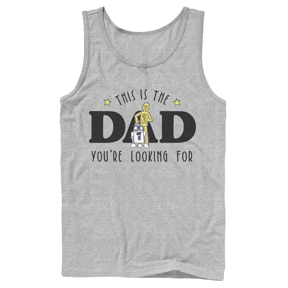 Men's Star Wars Father's Day This Is The Dad You're Looking For Tank Top,  Product Image