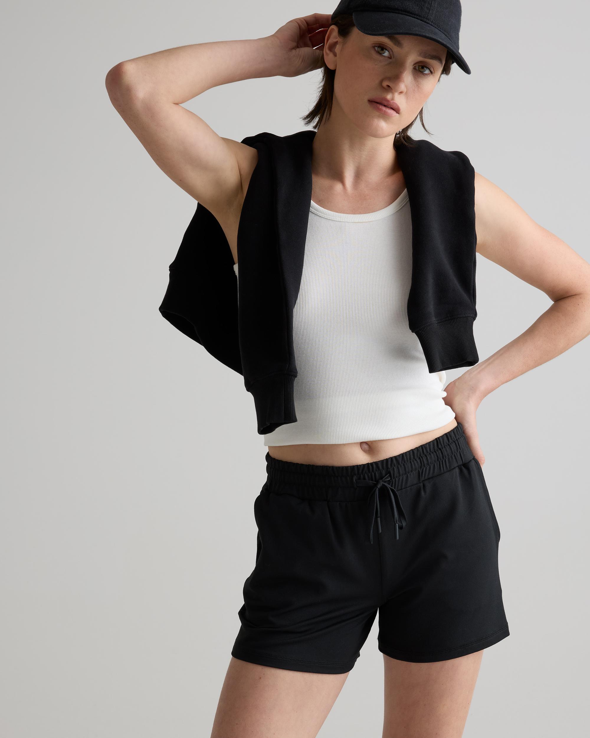 Quince | Women's Super Soft Performance Shorts Flowknit Activewear, Size XL, Recycled Polyester Product Image