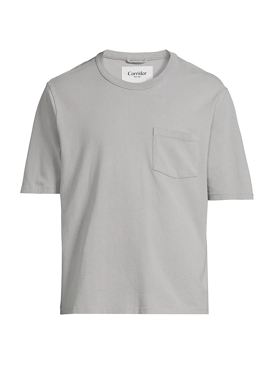 Mens Cotton Pocket T-Shirt Product Image