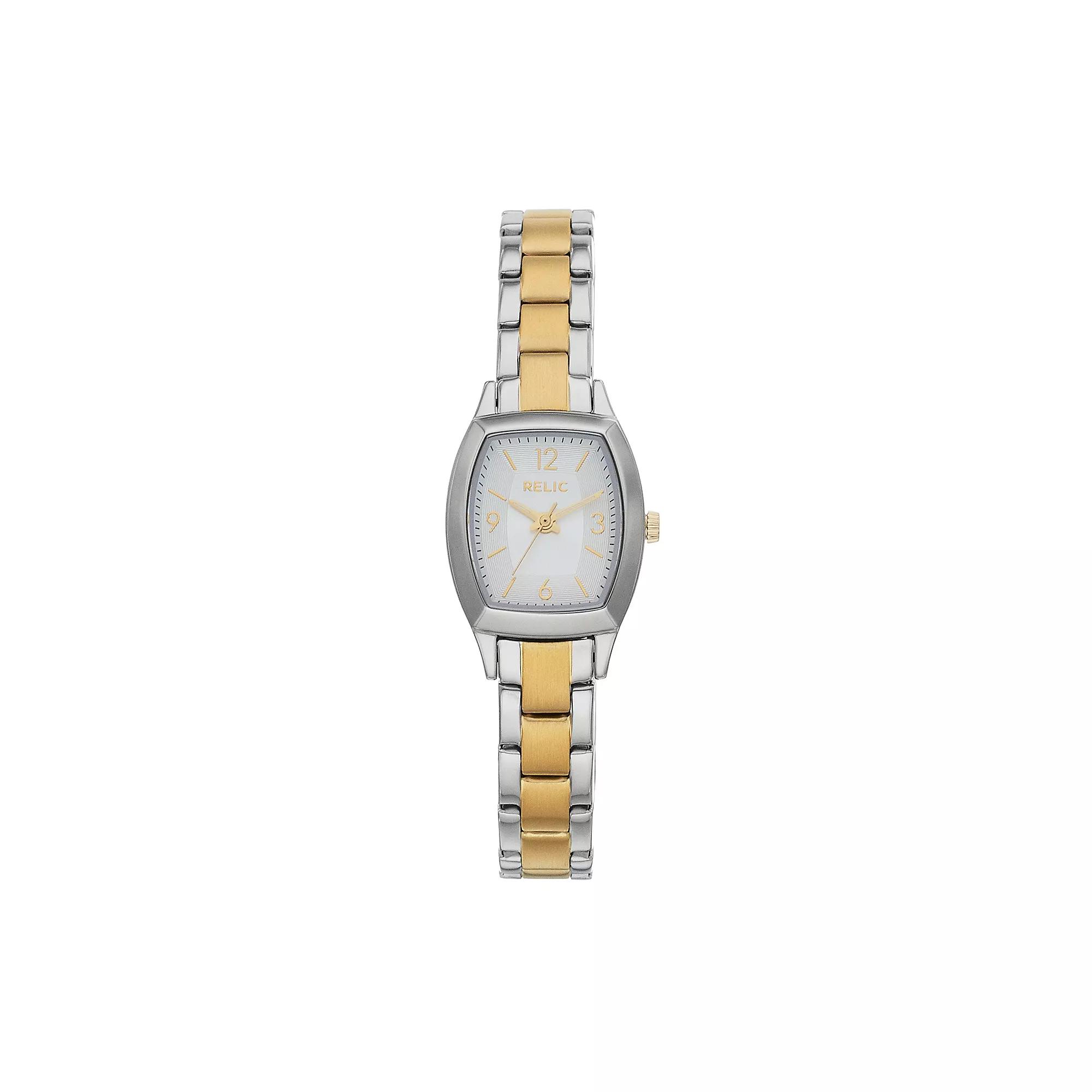 Relic by Fossil Women's Everly Two Tone Stainless Steel Watch - ZR34501, Size: Small Product Image