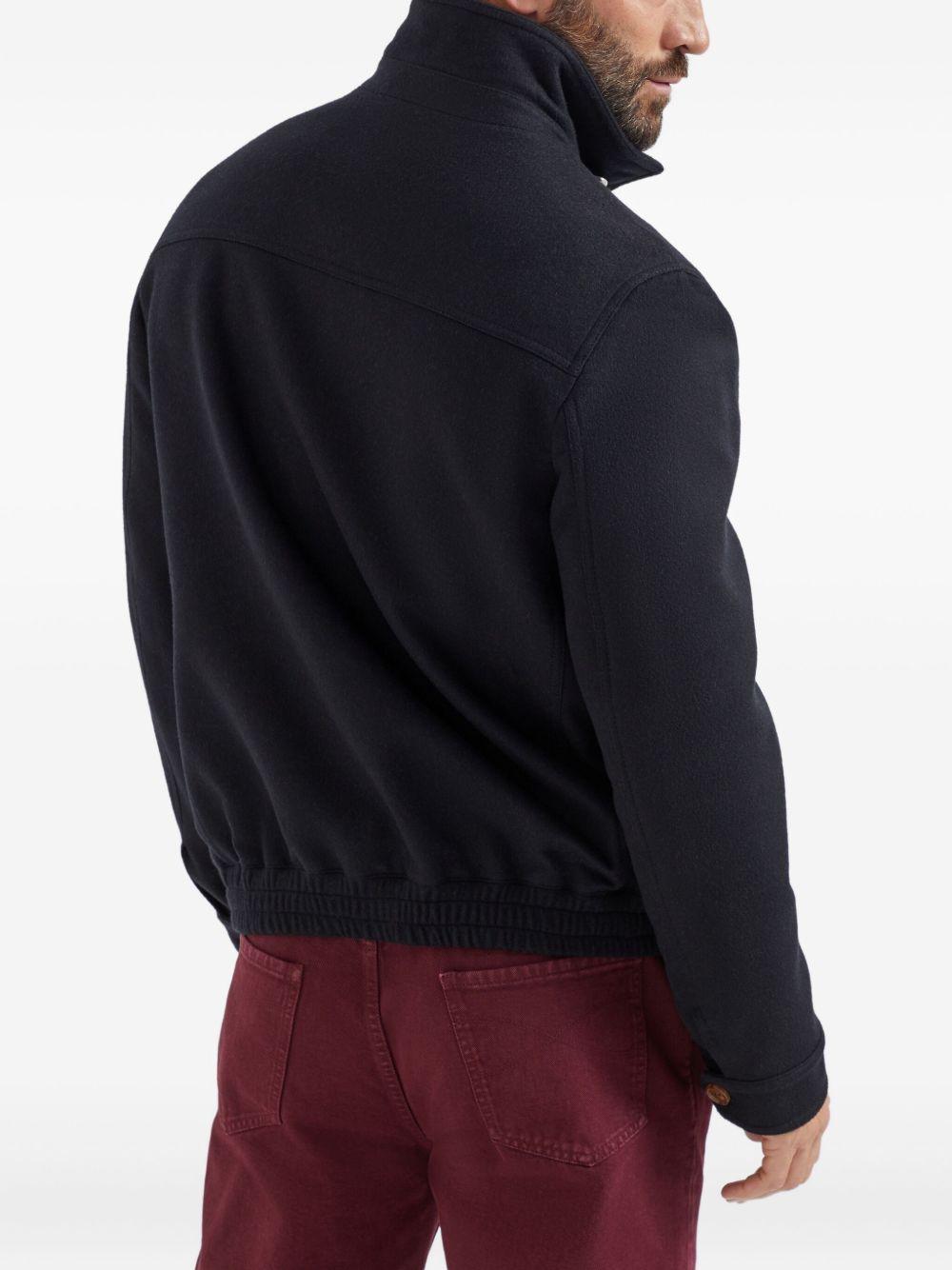 wool bomber jacket Product Image
