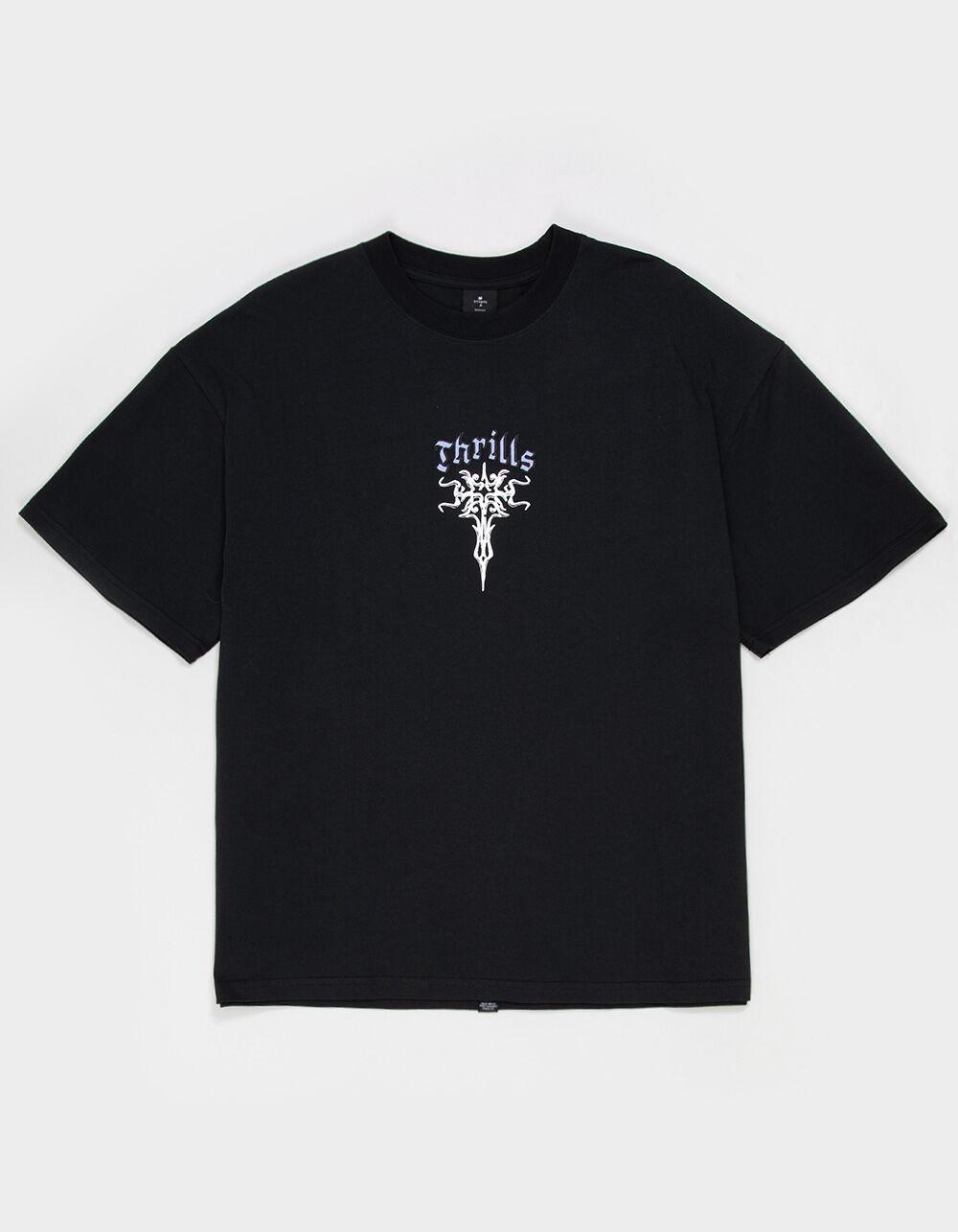 THRILLS Filter Mens Oversized Tee - WASHED BLACK Product Image