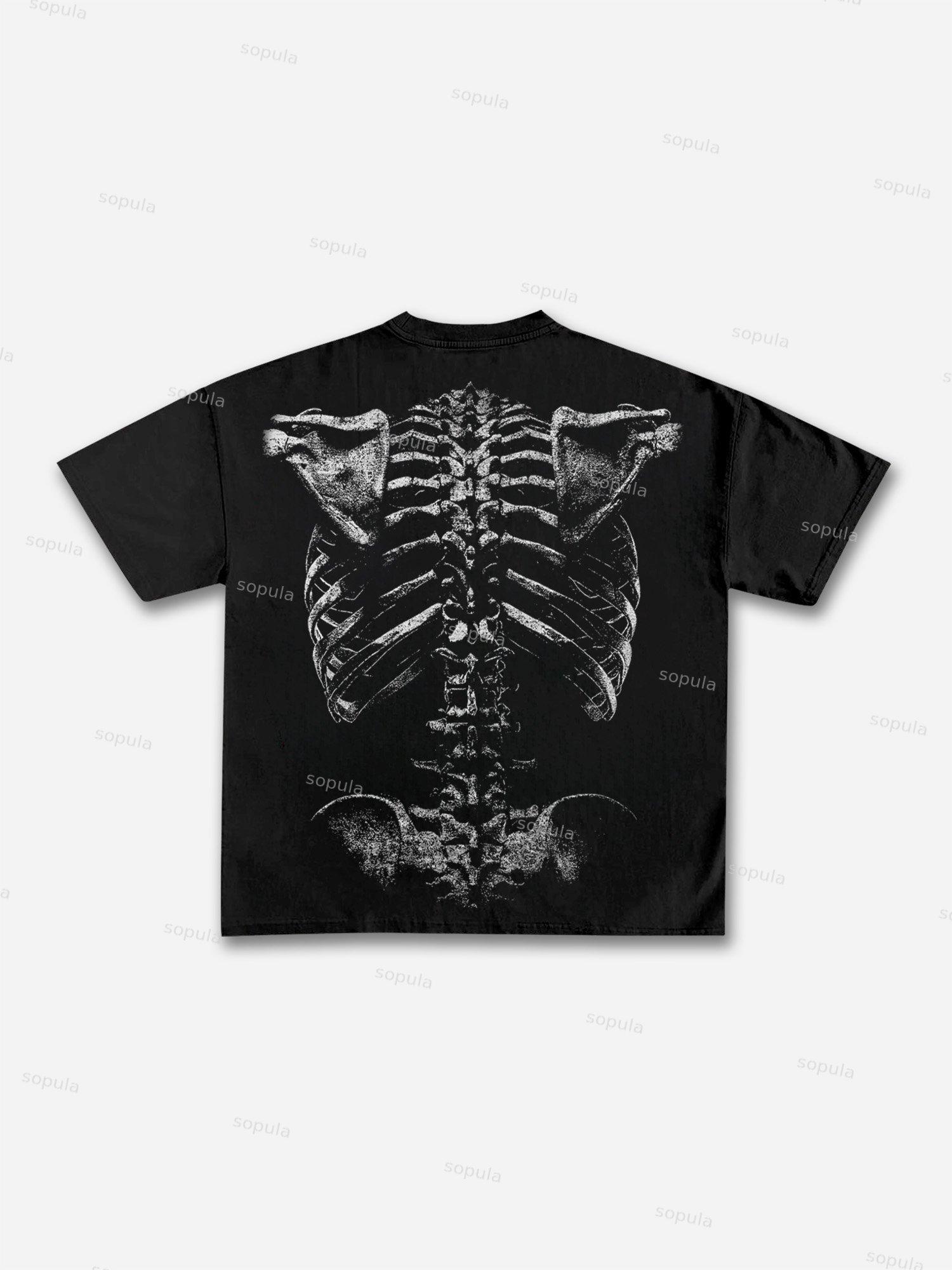 Vintage I Am Allergic To People Graphic Sleeveless Shirts Tank Top Product Image