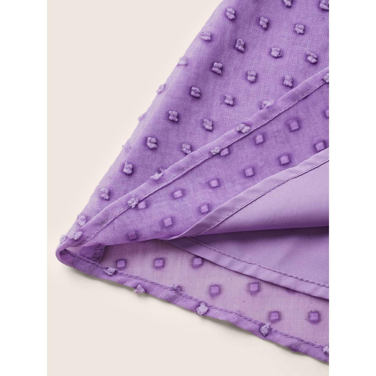 Plus Size V Neck Chiffon Textured Frill Trim Tank Top Women Mauve Elegant Texture V-neck Everyday Tank Tops Camis BloomChic 12/L Product Image