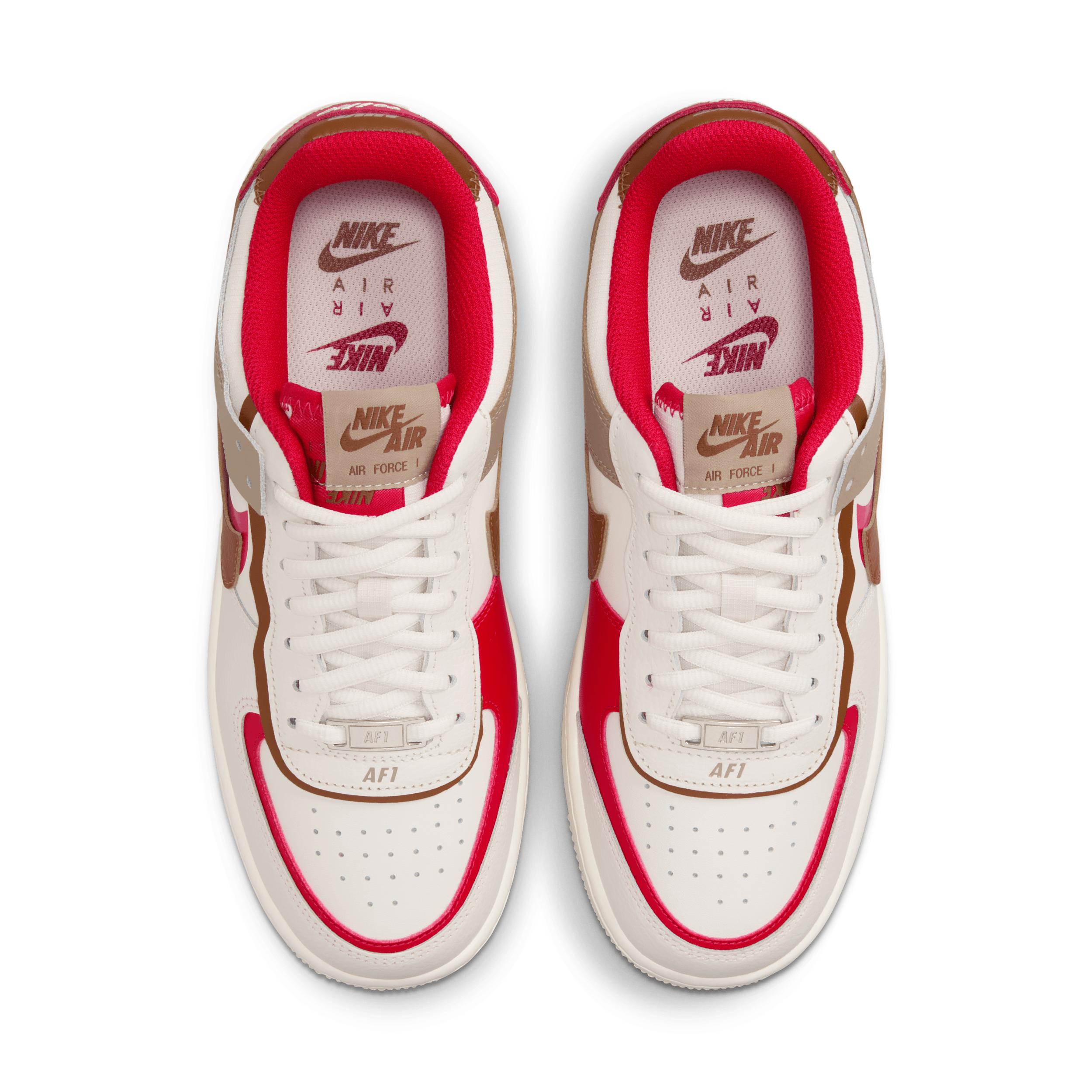 Nike Womens Air Force 1 Shadow Shoes | HQ3400-030 Product Image