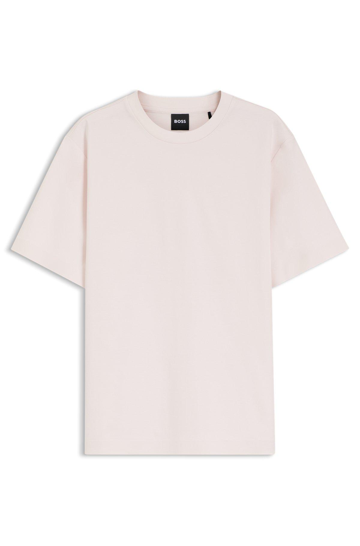 Relaxed-fit T-shirt in mercerized cotton Product Image
