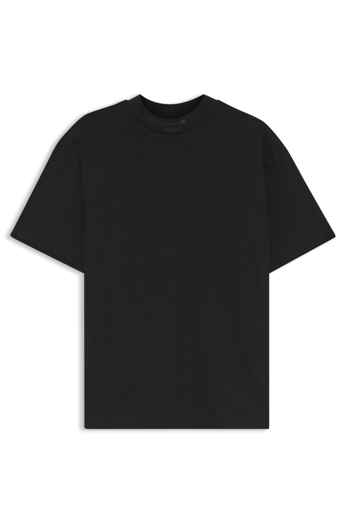 Porsche x BOSS relaxed-fit T-shirt with logo collar Product Image