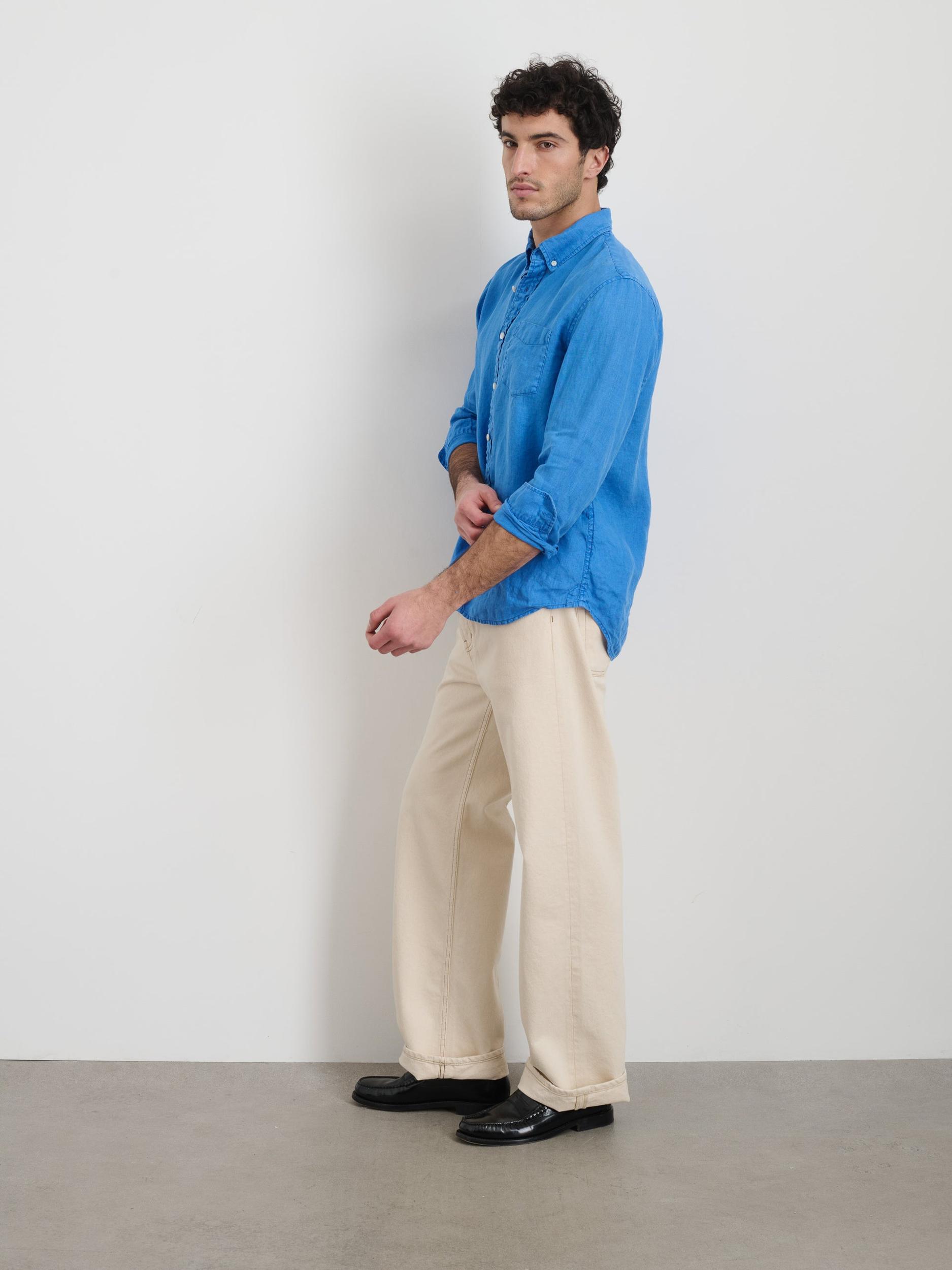 Mill Shirt in Linen Product Image