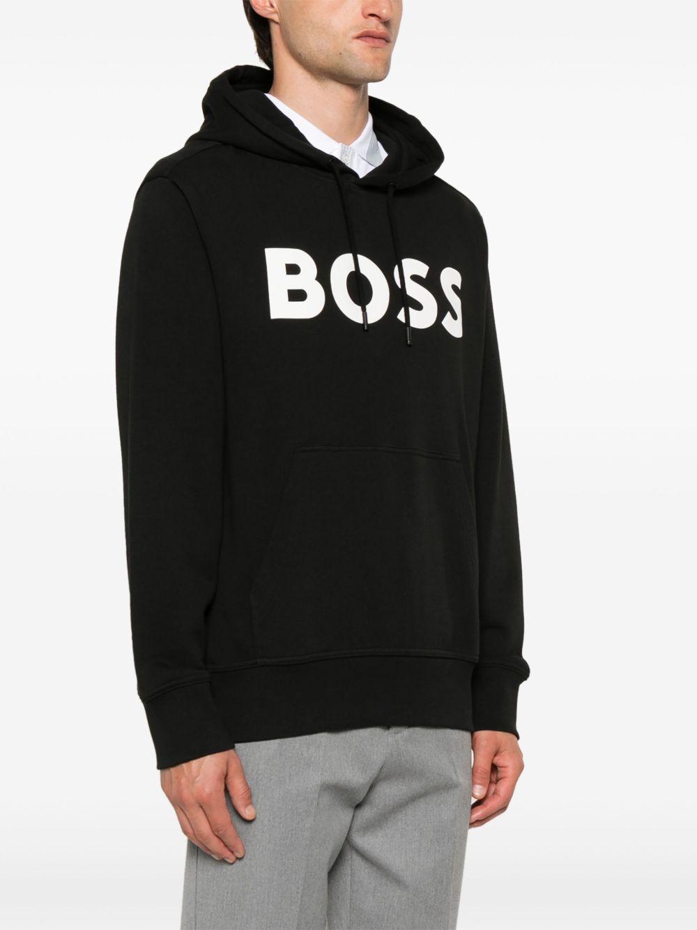 logo-print hoodie Product Image