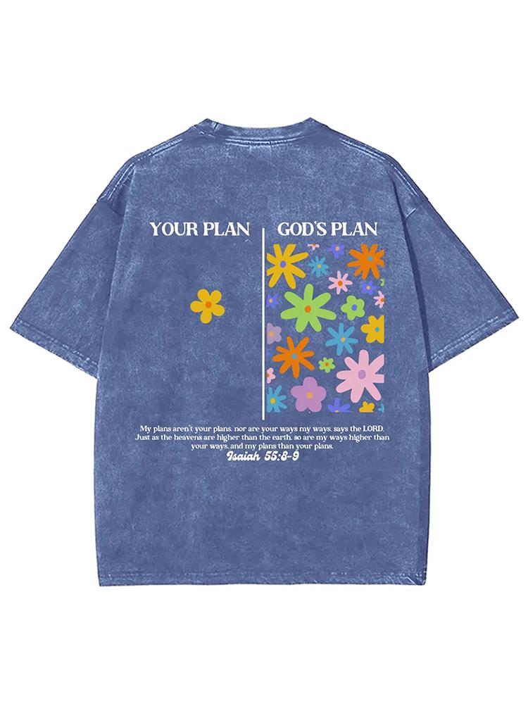 Sopula Clown Graphic Print Cotton Crop T-Shirt Product Image