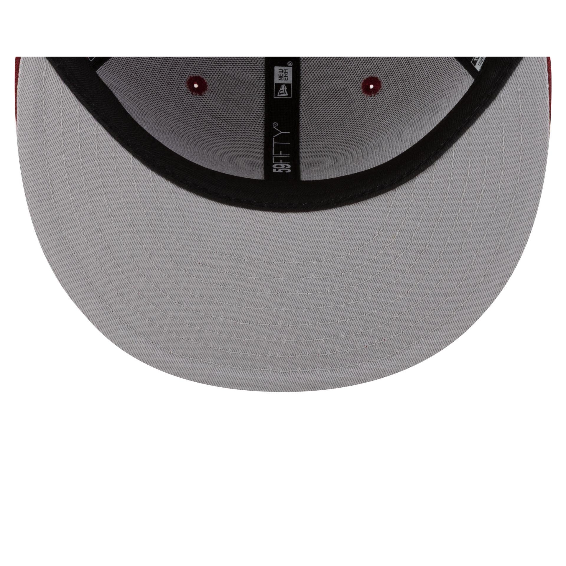 Mexico Baseball Maroon 59FIFTY Fitted Hat Male Product Image