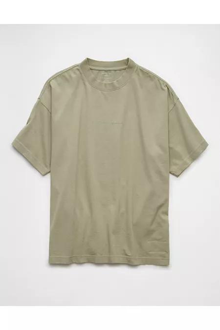 AE Laidback Luxe Heavyweight Oversized Logo Graphic T-Shirt Men's Product Image