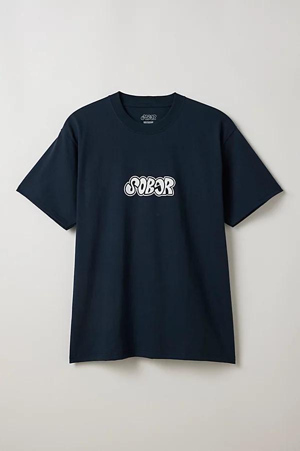 Sober Graff Graphic Tee Mens at Urban Outfitters Product Image