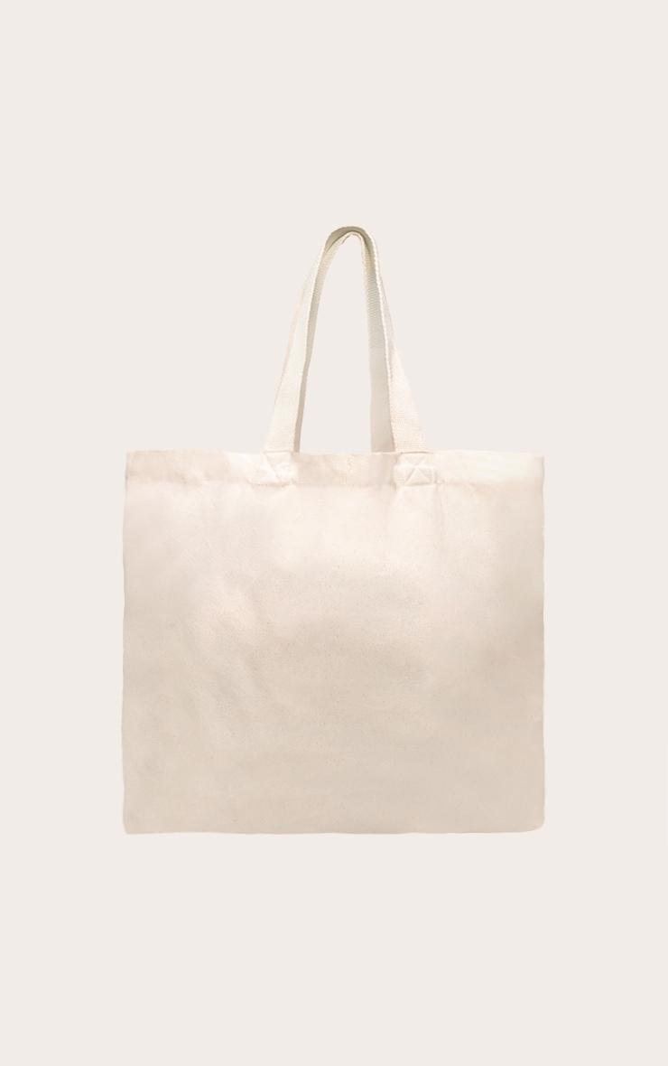 Blue Varsity Logo Tote Bag Product Image