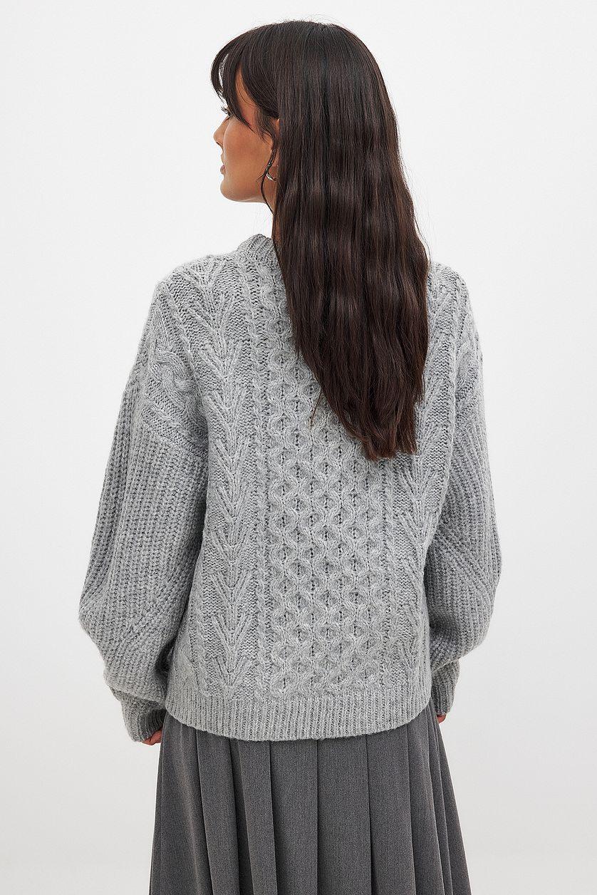 Cable Knitted Sweater Product Image