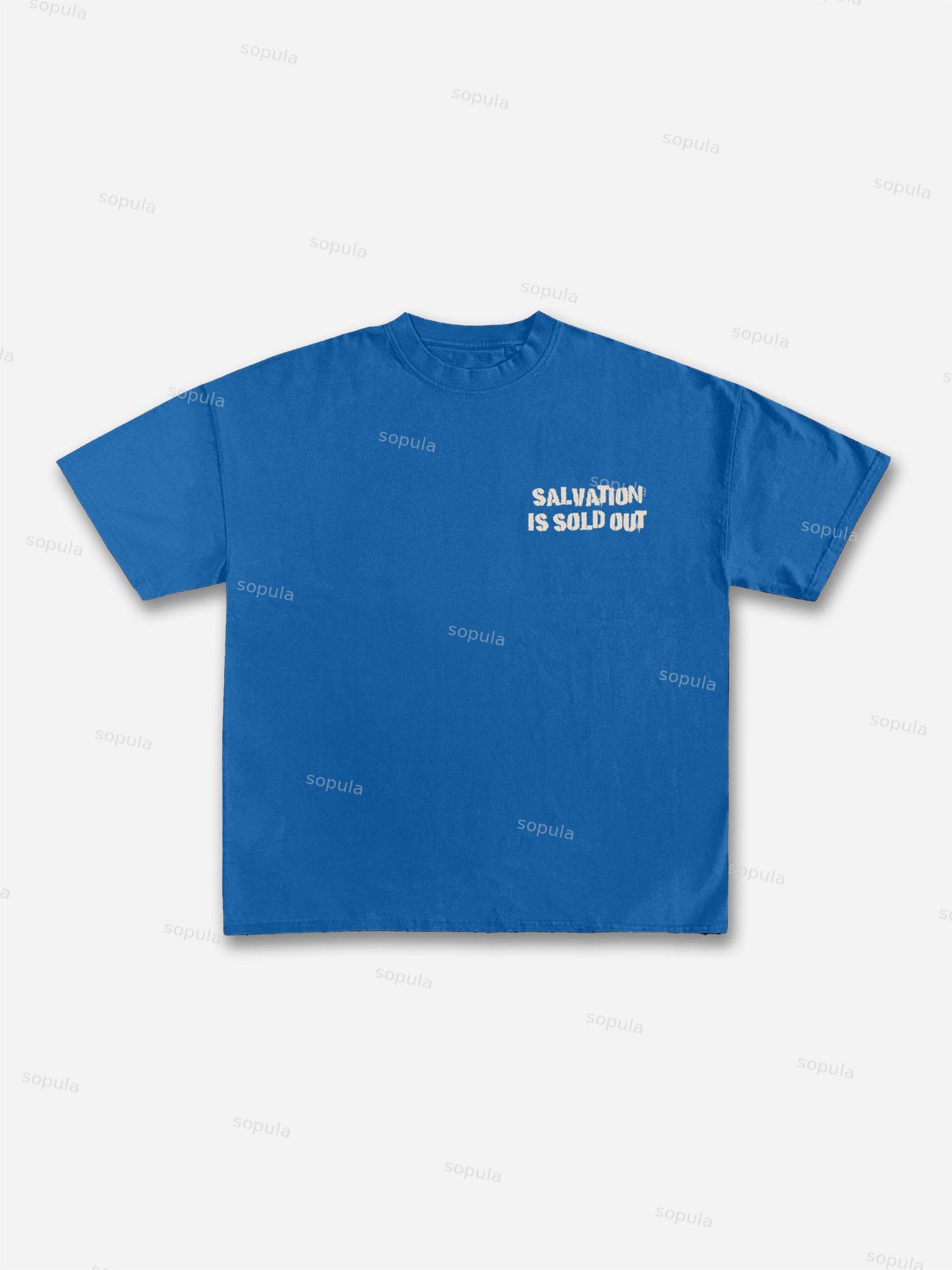 Saintless Vintage Destiny Mummy Graphic Cotton T-shirt Product Image