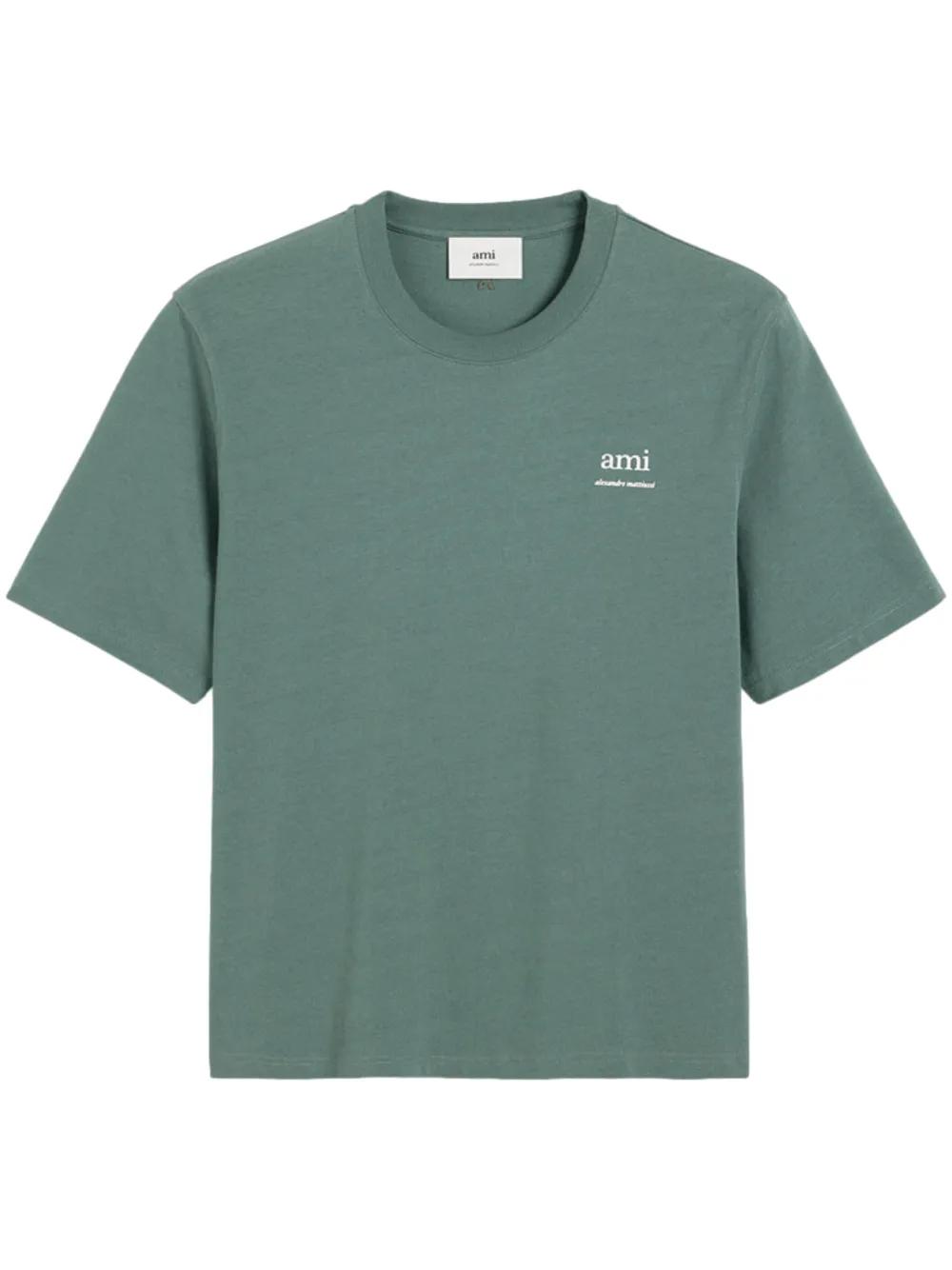 AMI ALEXANDRE MATTIUSSI T-shirt Beige In Antique Clay Product Image