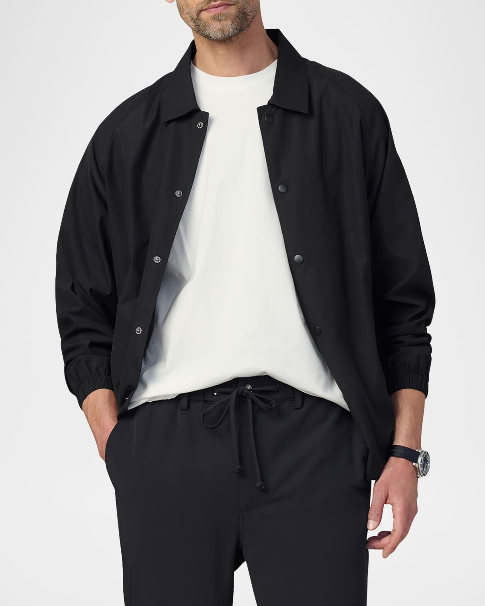 Men's Nylon Coach Jacket Product Image