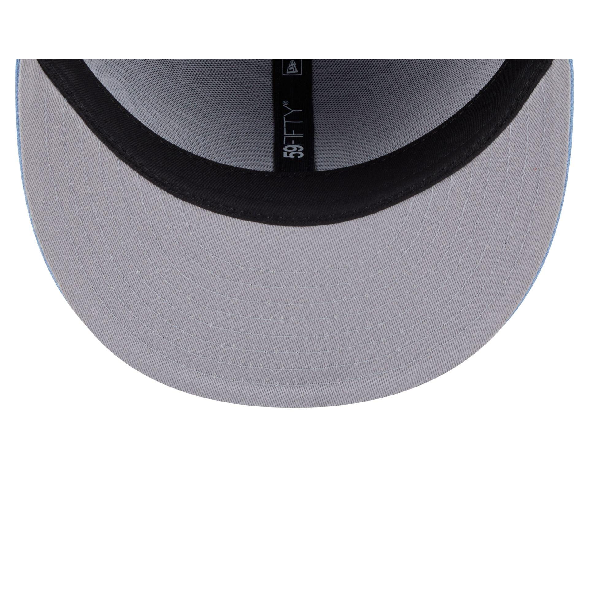 Buffalo Bills 2025 Sideline Hot Weather Black 59FIFTY Fitted Hat Male Product Image