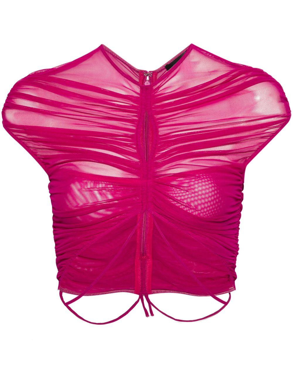 mesh crop top  Product Image