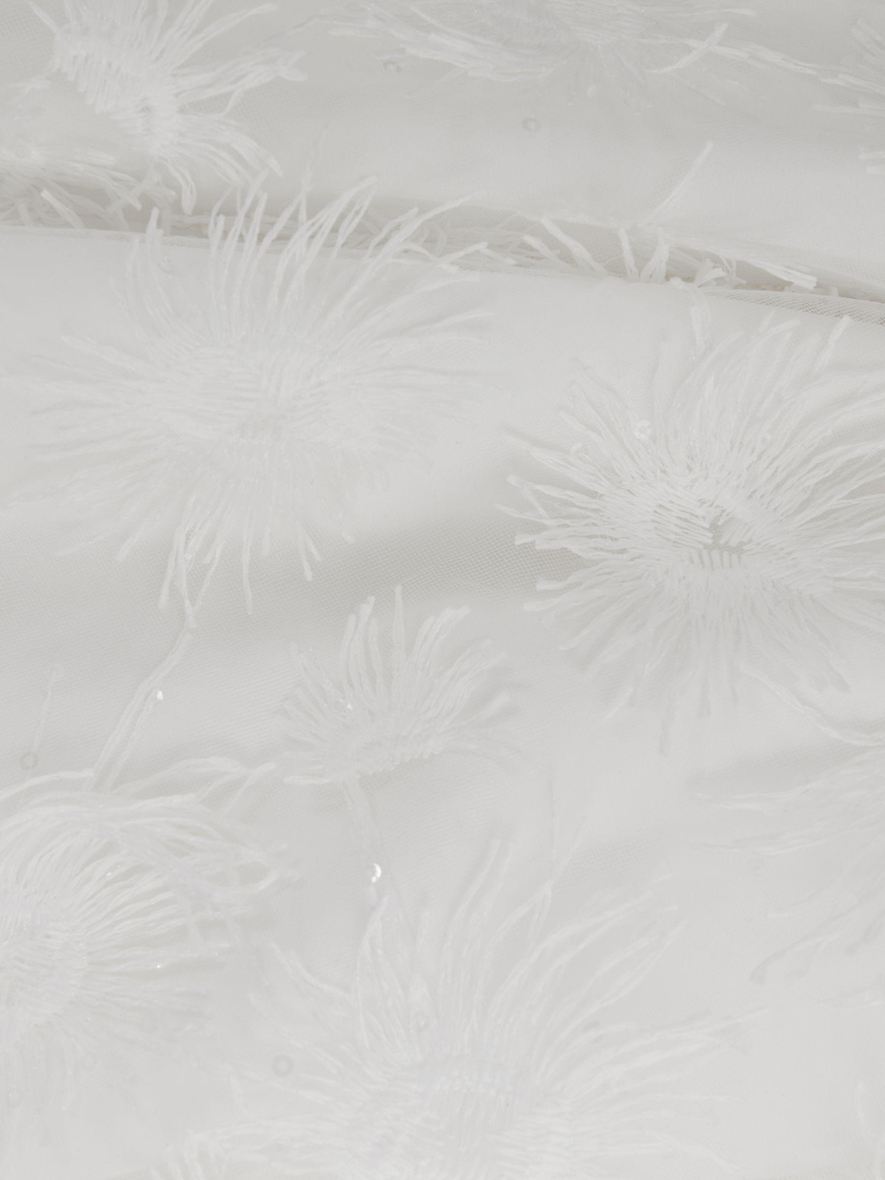 Stella White Anna Quan Applique Drop Waist Maxi Dress Product Image