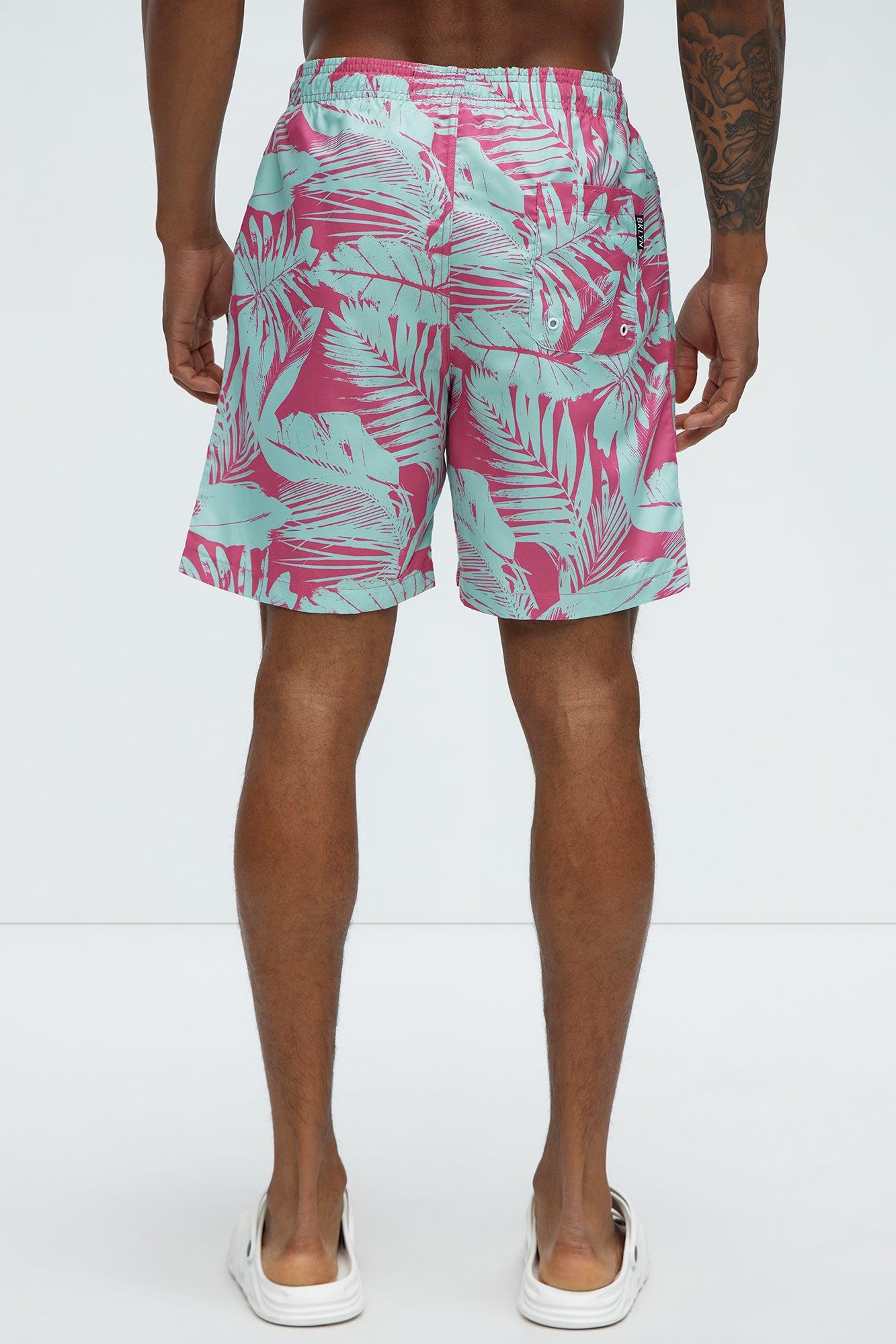 Tropical Swim Classic Trunk - Pink Product Image