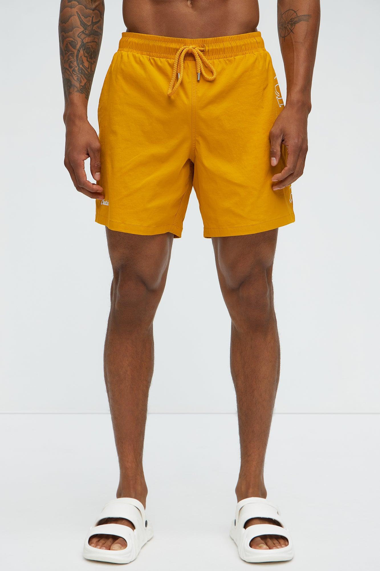 Creative Motion Swim Classic Trunk - Mustard Male Product Image