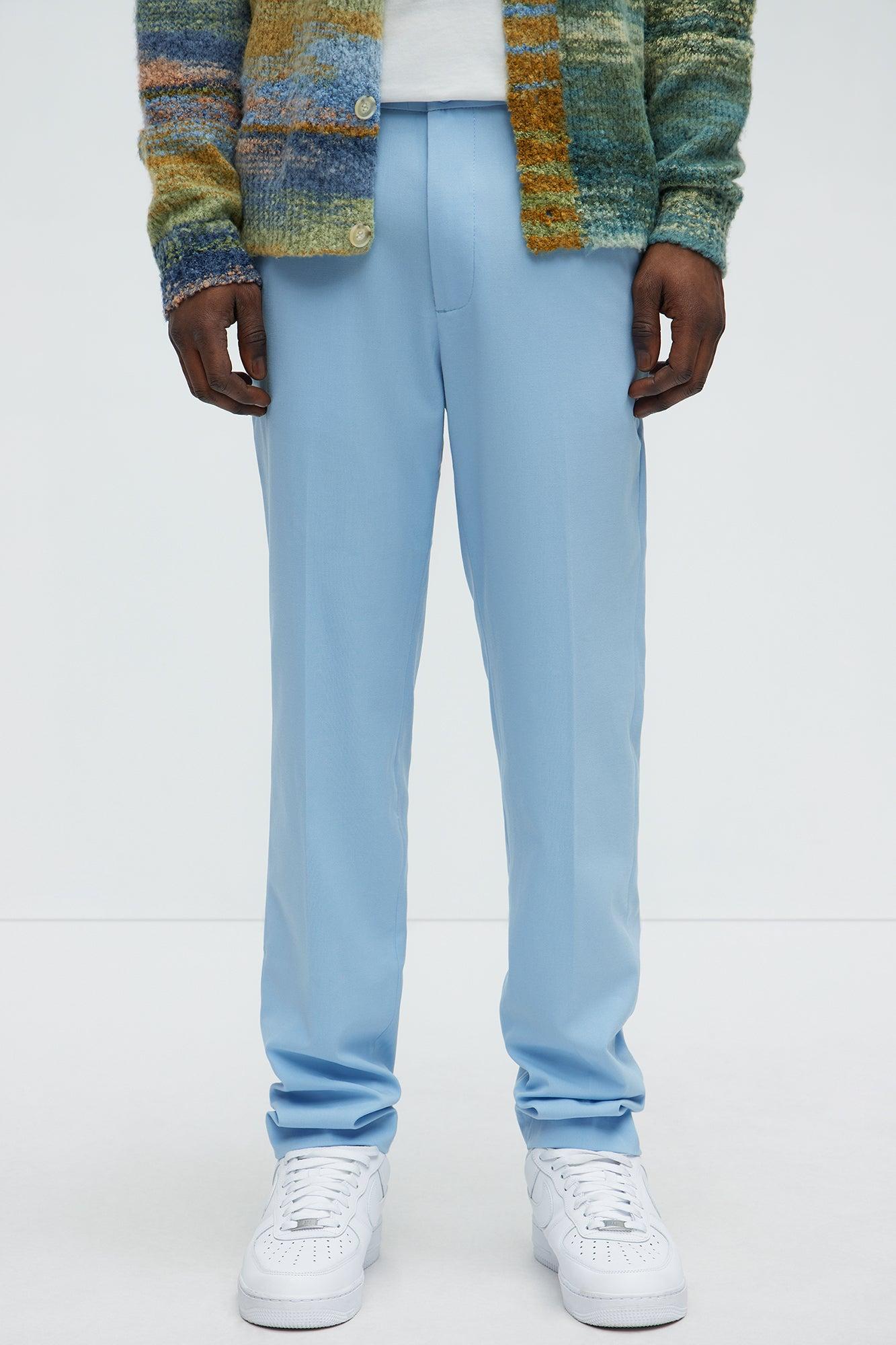 The Modern Stretch Slim Trouser - Light Blue Product Image