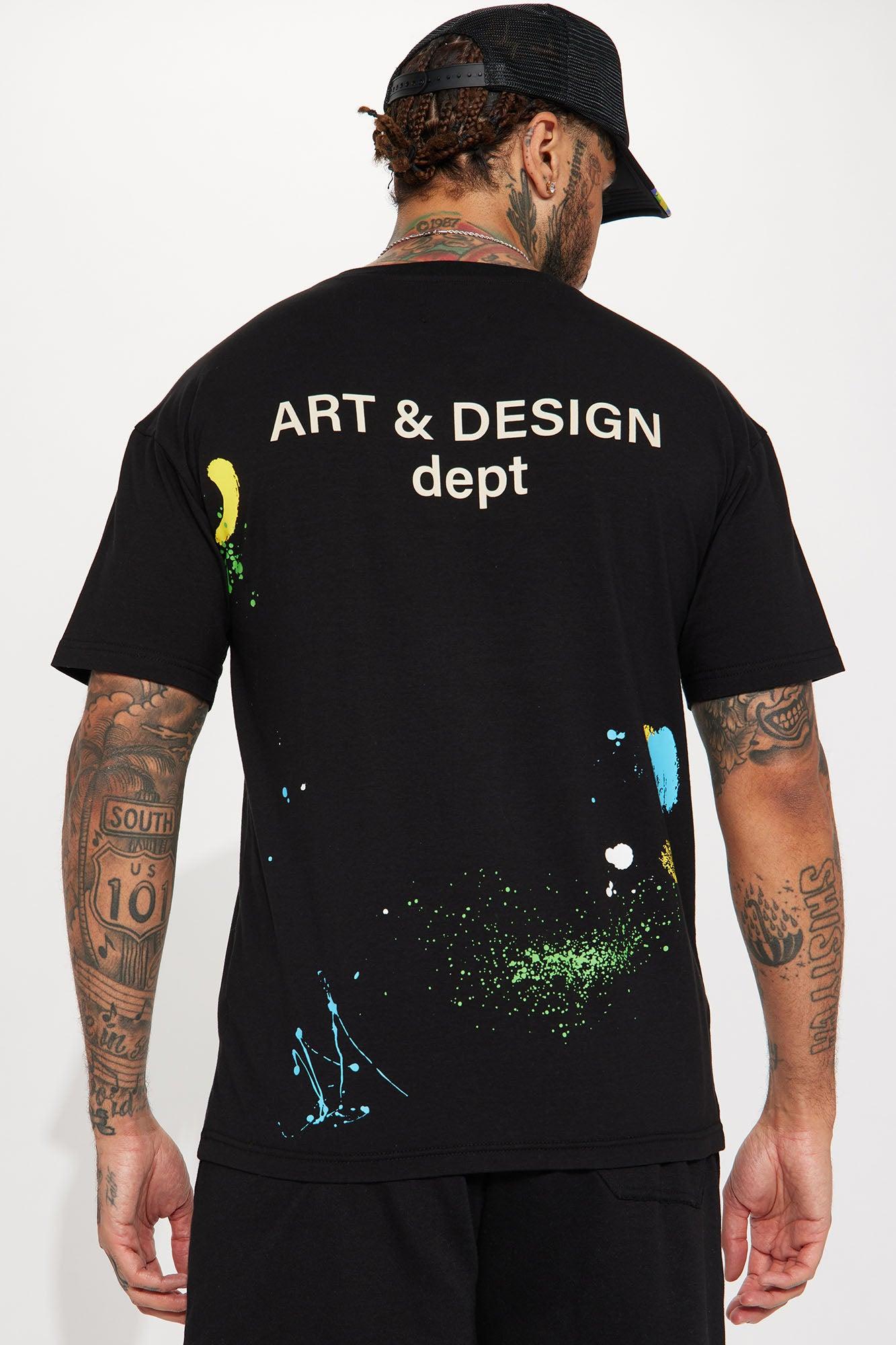 Art And Design Dept Short Sleeve Tee - Black Product Image