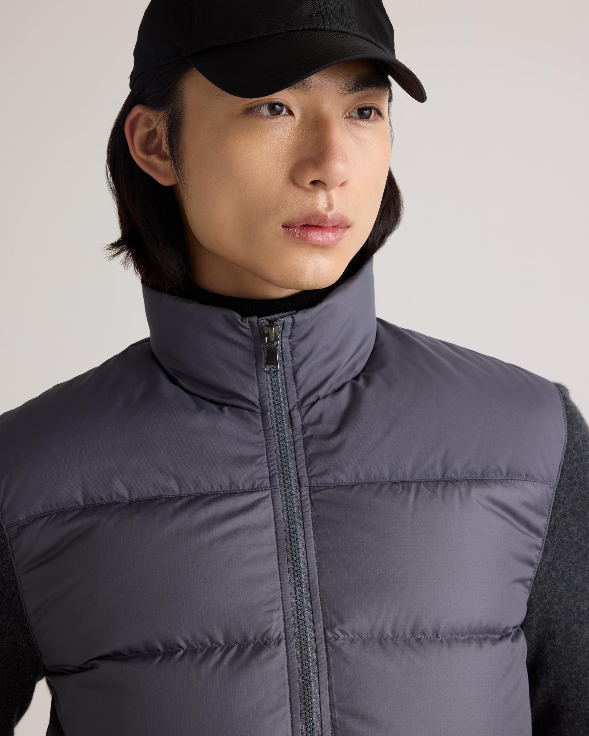 Quince | Men's Mixed Media Down and Cashmere Jacket Product Image