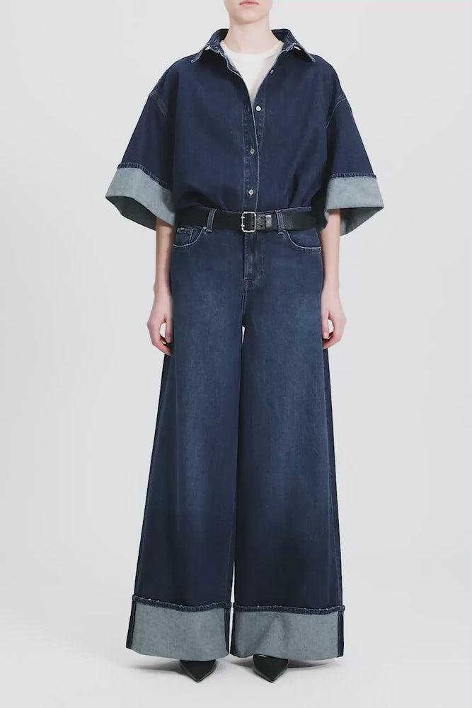 MANKIND Marie Cuffed Wide Leg Product Image