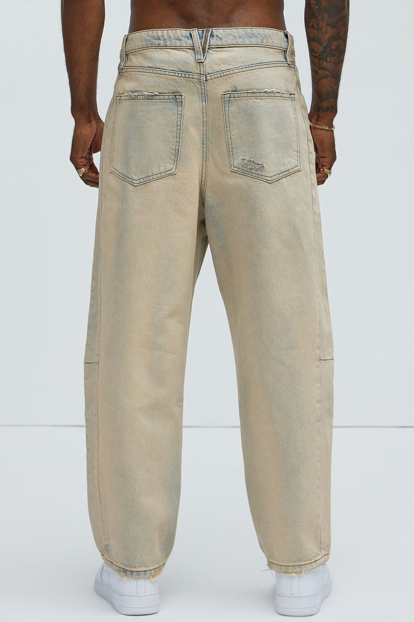 Brookway Relaxed Barrel Jeans - Vintage Blue Wash Product Image