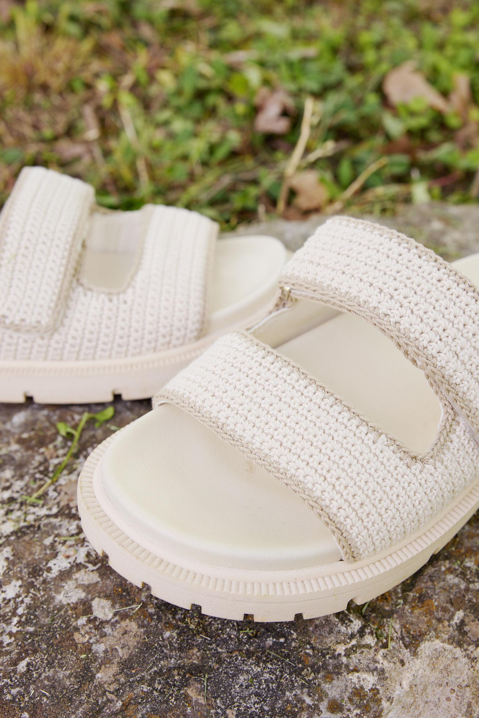 Gabri Crochet Band Sandal Product Image