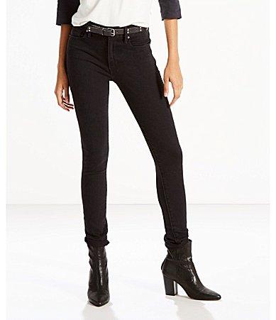 Levi's® Women's 721™ High-Rise Skinny Jeans - Soft Black - 31: Heavyweight Denim, Super Stretch, Ankle Length Product Image