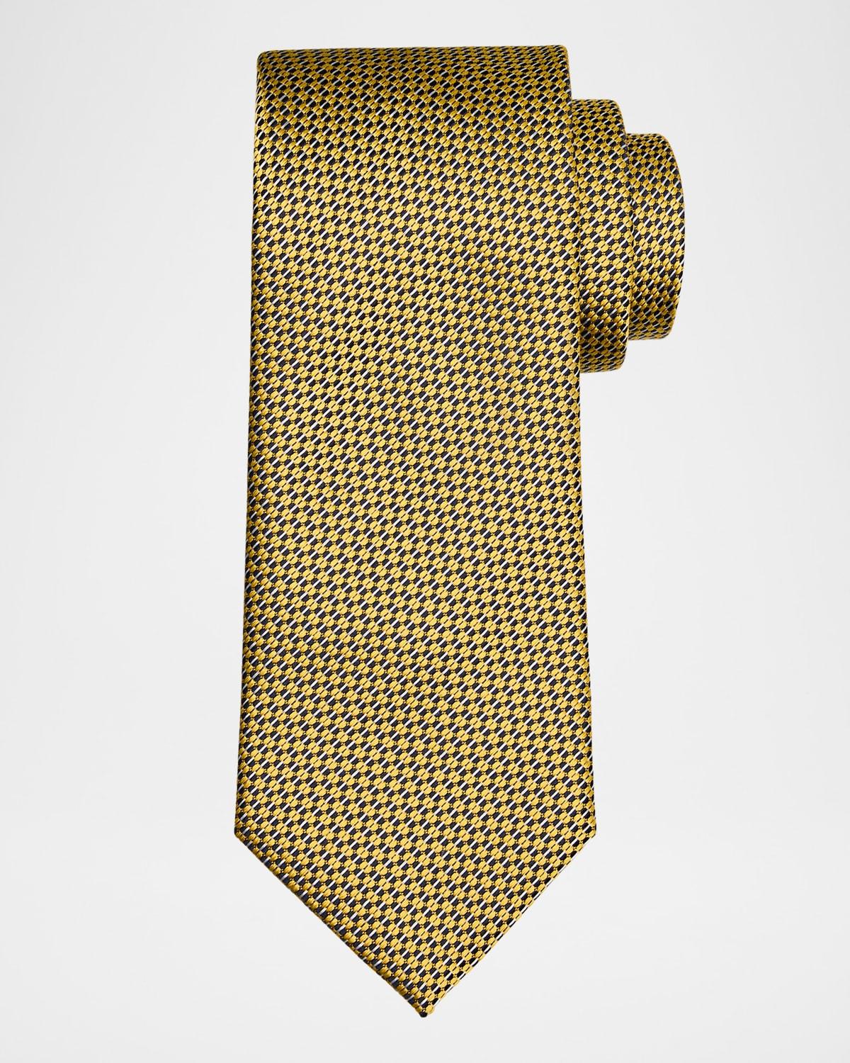 Mens Micro-Woven Silk Tie Product Image