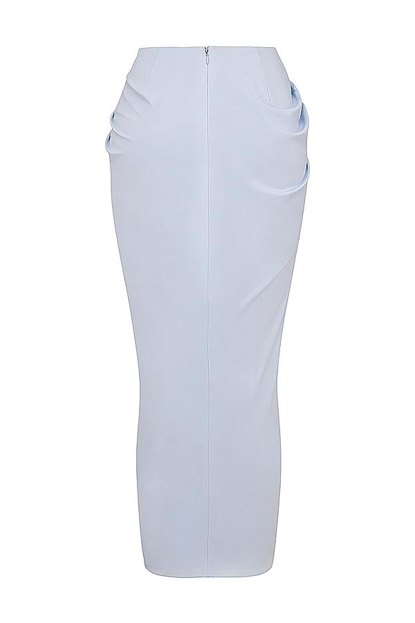 Una  soft blue corset Product Image