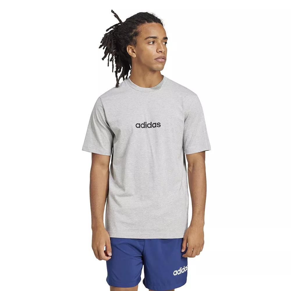 Men's adidas Essentials Single Jersey Sportswear T-Shirt, Size: XL, Mgh Product Image