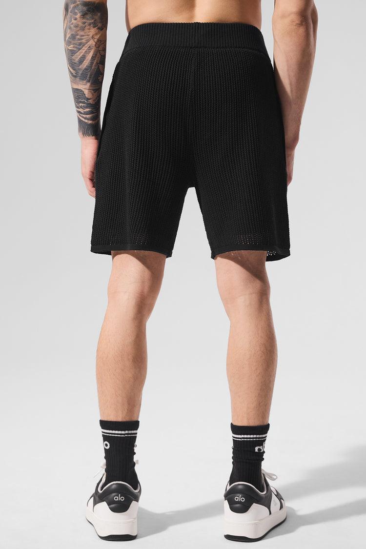 Open-Knit Short - Black Product Image