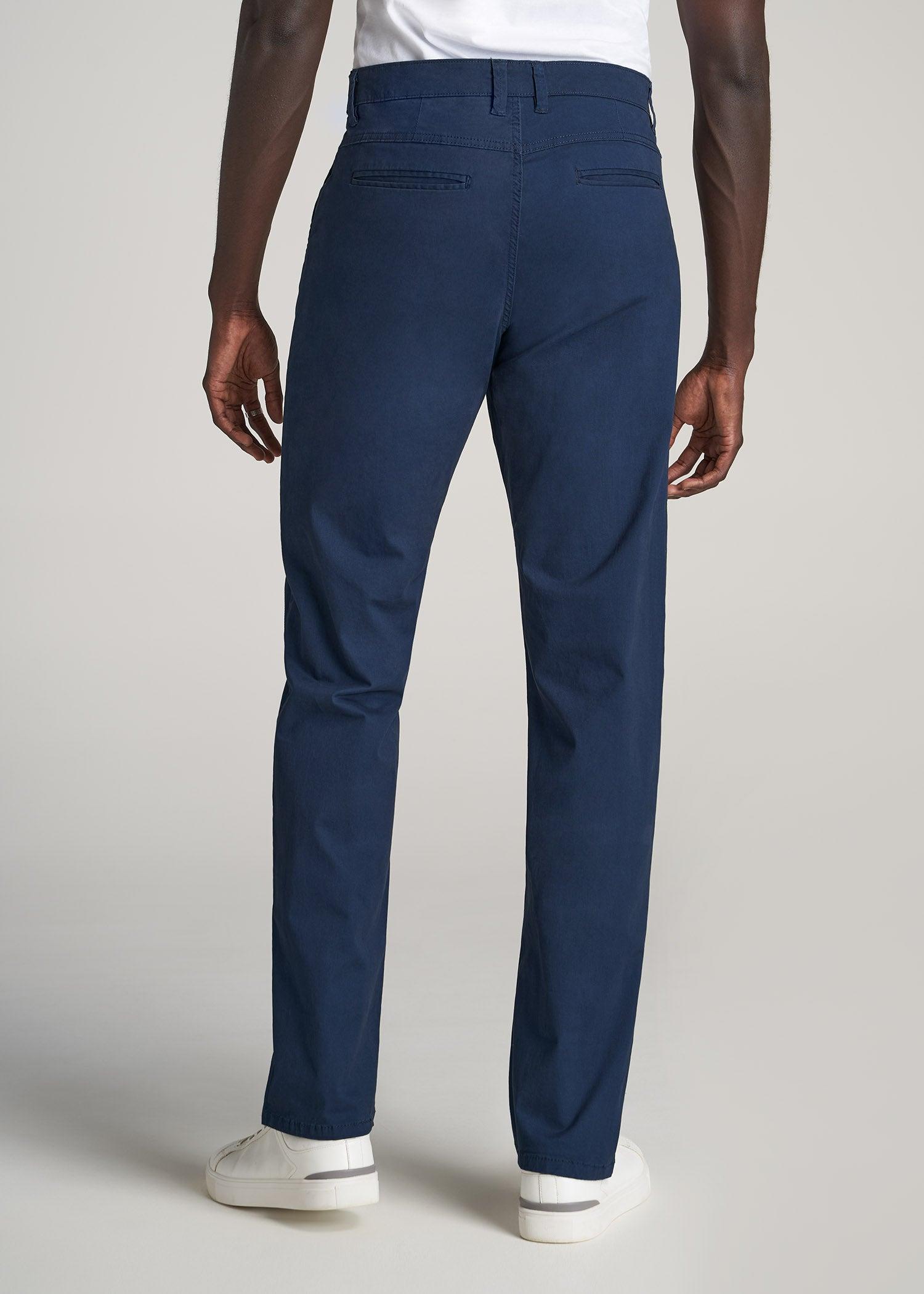 Mason RELAXED Chinos for Tall Men in Marine Navy Male Product Image