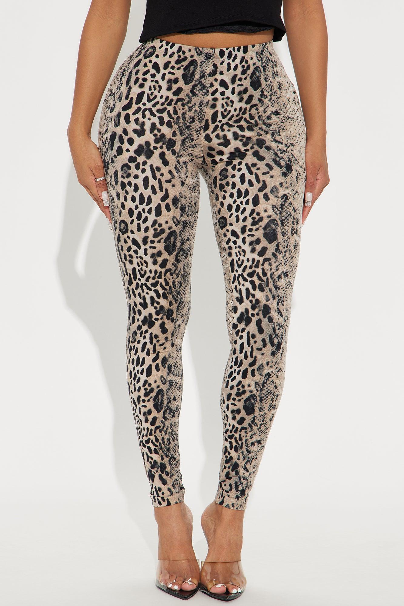 Hard To Catch Legging - Taupe/combo Product Image
