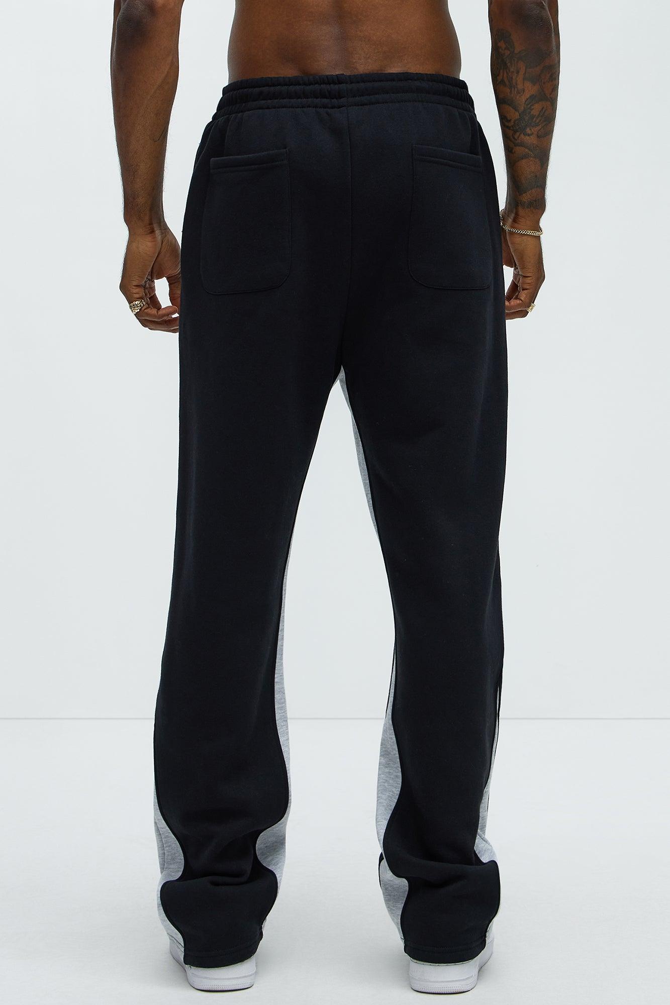 Raiders Bold Flare Sweatpants - Black Male Product Image