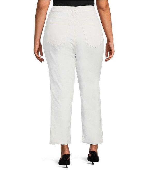 Good American Plus Size Good Legs Mid Rise Straight Jeans Product Image