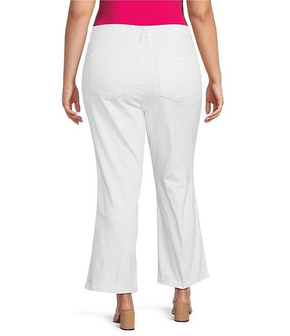 Good American Plus Good Legs Mid Rise Crop Mini Boot Jeans Product Image