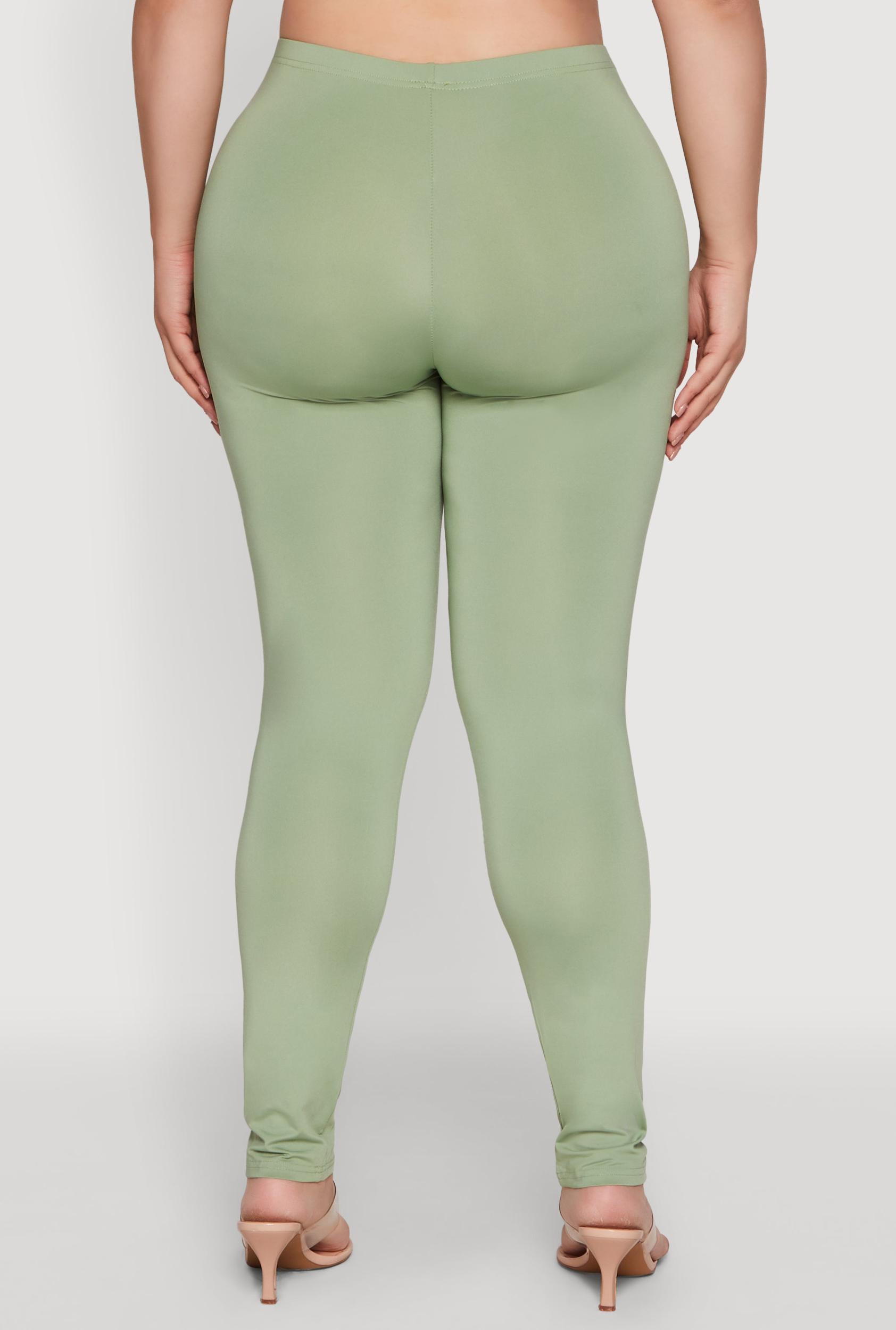 Plus Size Daisy High Waist Leggings Female Product Image