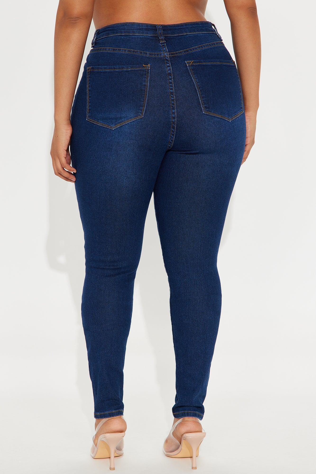 Tall Marilyn High Waisted Skinny Jeans - Dark Wash Female Product Image