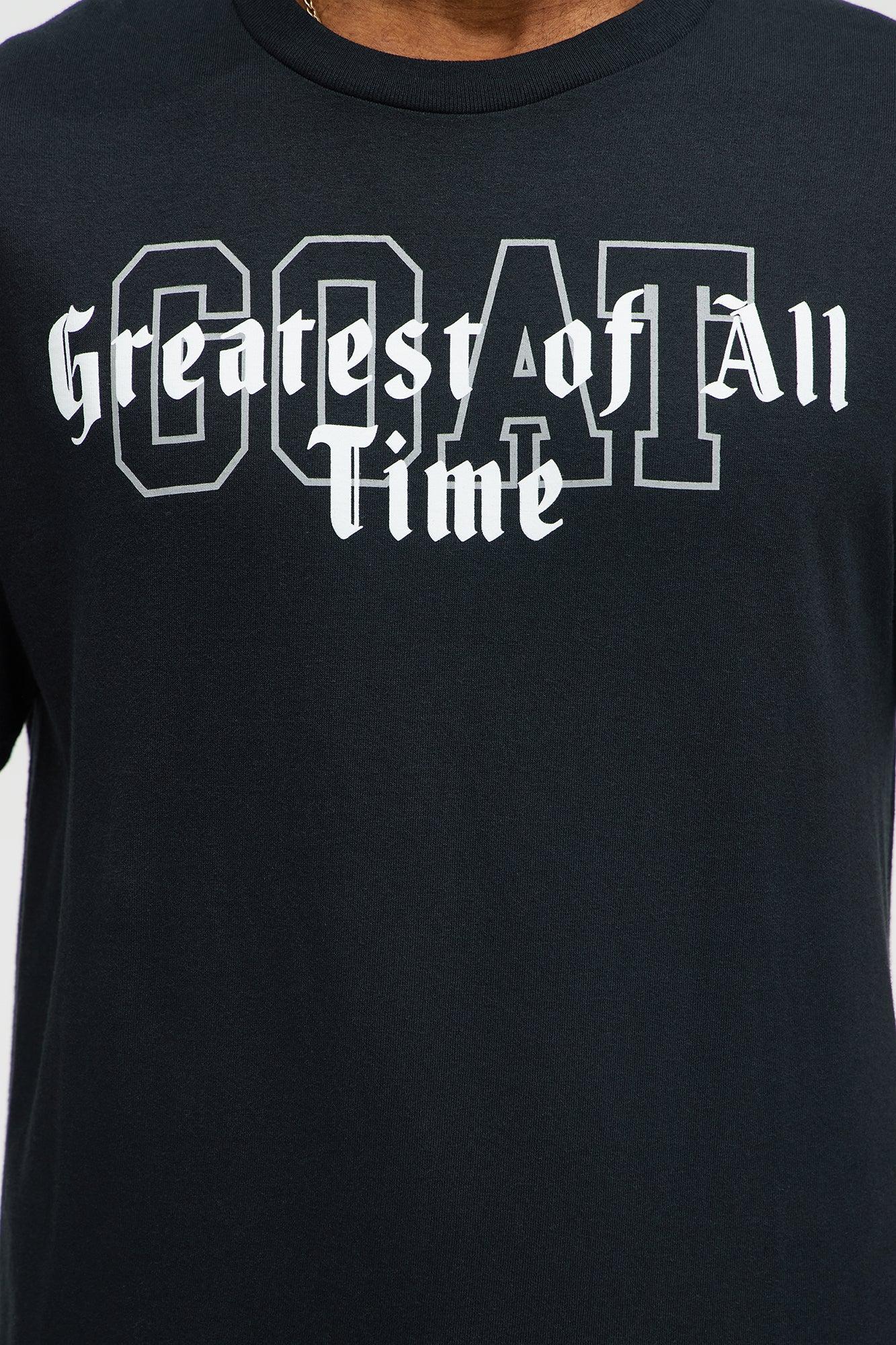 G.O.A.T. Lifestyle Short Sleeve Tee - Black Male Product Image